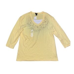 🆕 Trilllogy beaded shirt